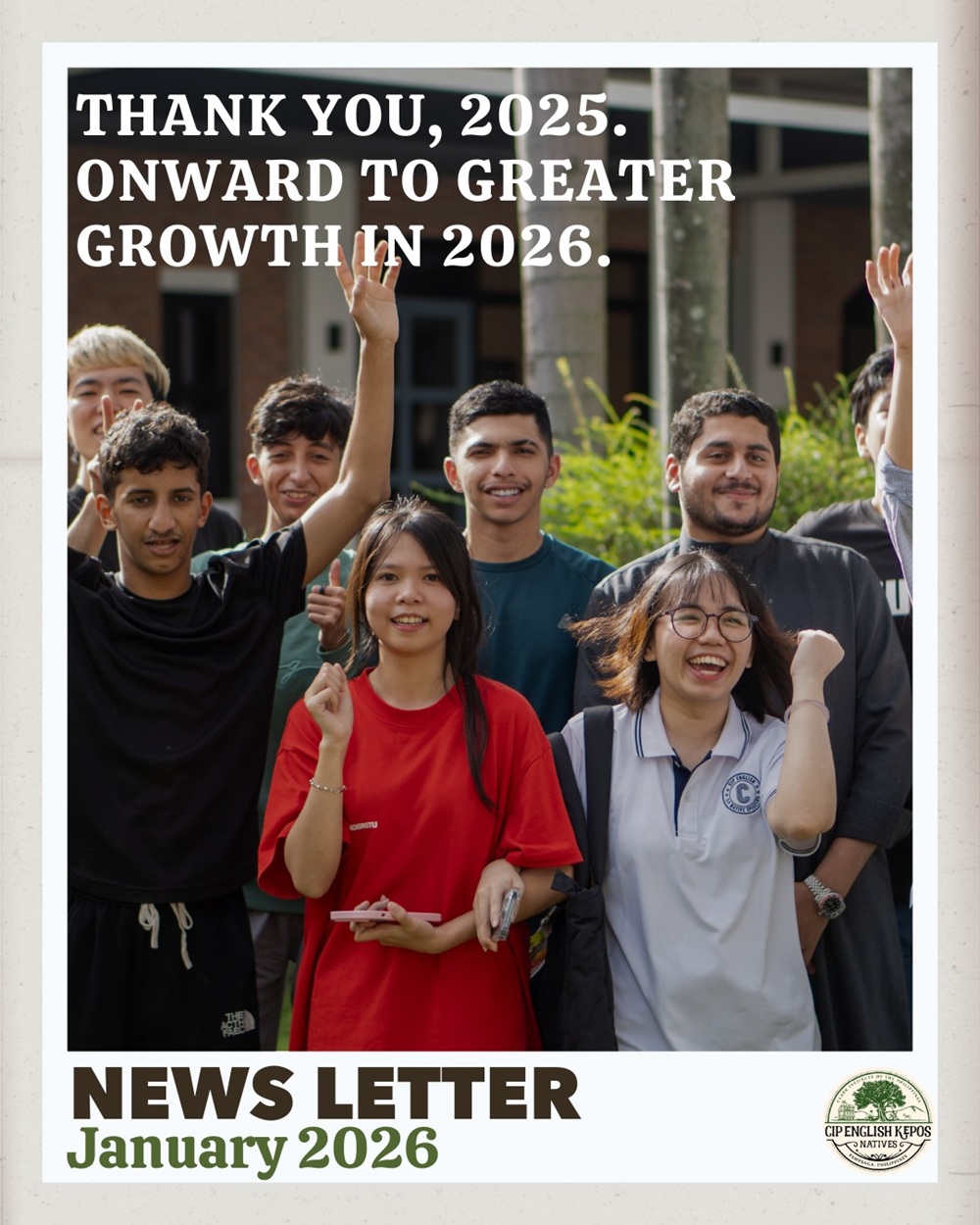 Bản tin trường Anh ngữ CIP tháng 1 năm 2026