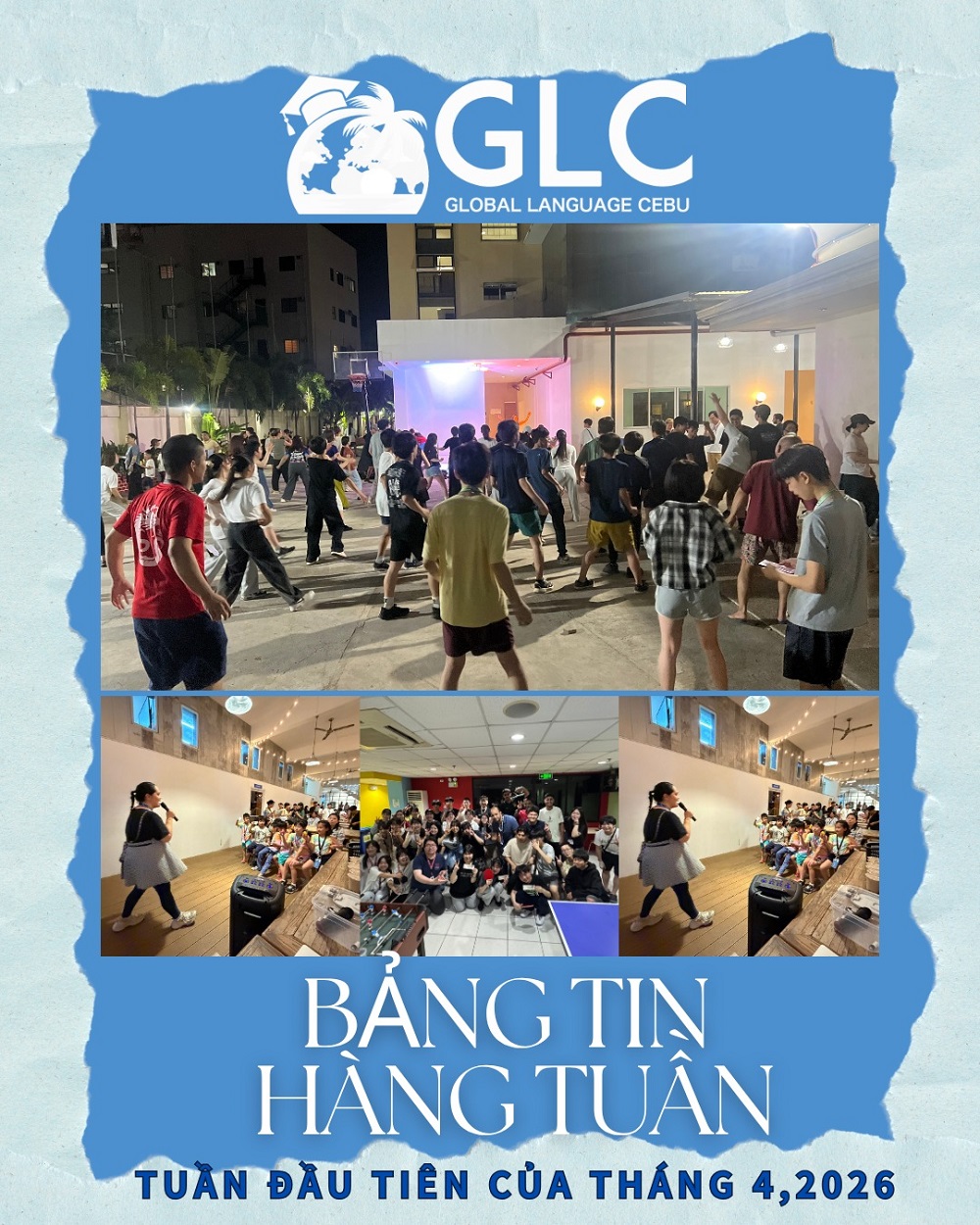 Bản tin trường Anh ngữ GLC tuần 1 tháng 4 năm 2026