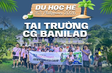 Du học hè Philippines 2026 - Trường Anh ngữ CG Banilad
