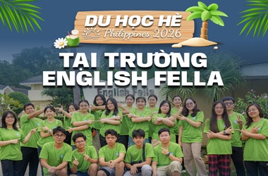 Du học hè Philippines 2026 - Trường Anh ngữ English FELLA 