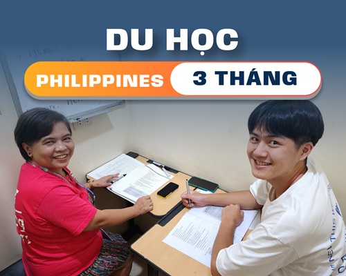 Du học Philippines 3 tháng