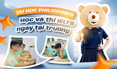 Du học Philippines: Học và thi IELTS ngay tại trường