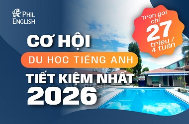 Du học Philippines trọn gói chỉ 27 triệu cho 4 tuần