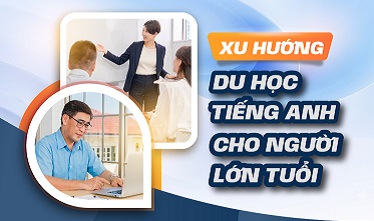 Xu hướng du học tiếng Anh cho người lớn tuổi