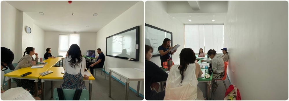 phòng học nhóm tại trường anh ngữ cella premium