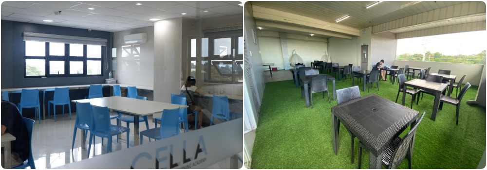 khu tự học tại trường CELLA Uni