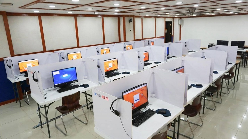 Phòng thi IELTS chính thức của Bristish Council đặt tại PINES Main