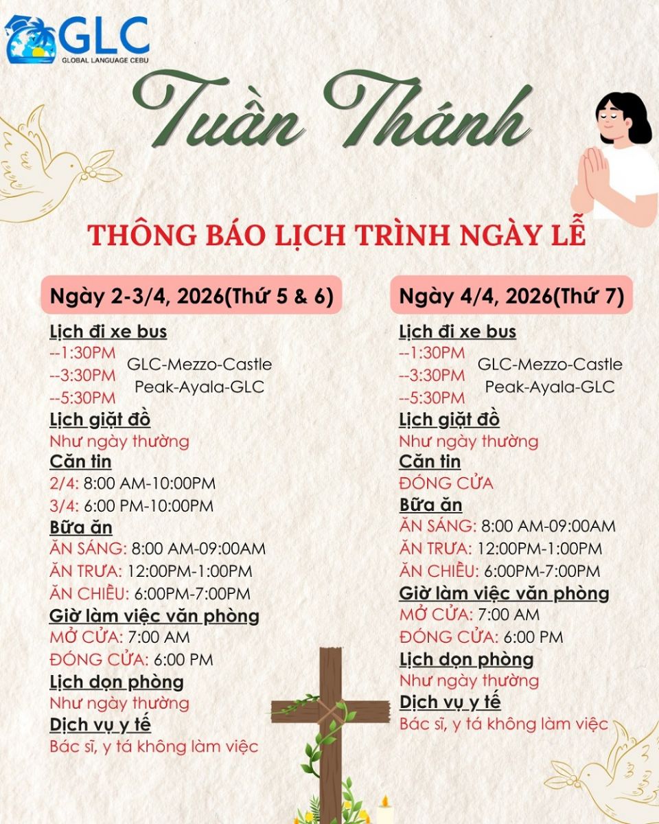 ban tin trường anh ngữ glc 3