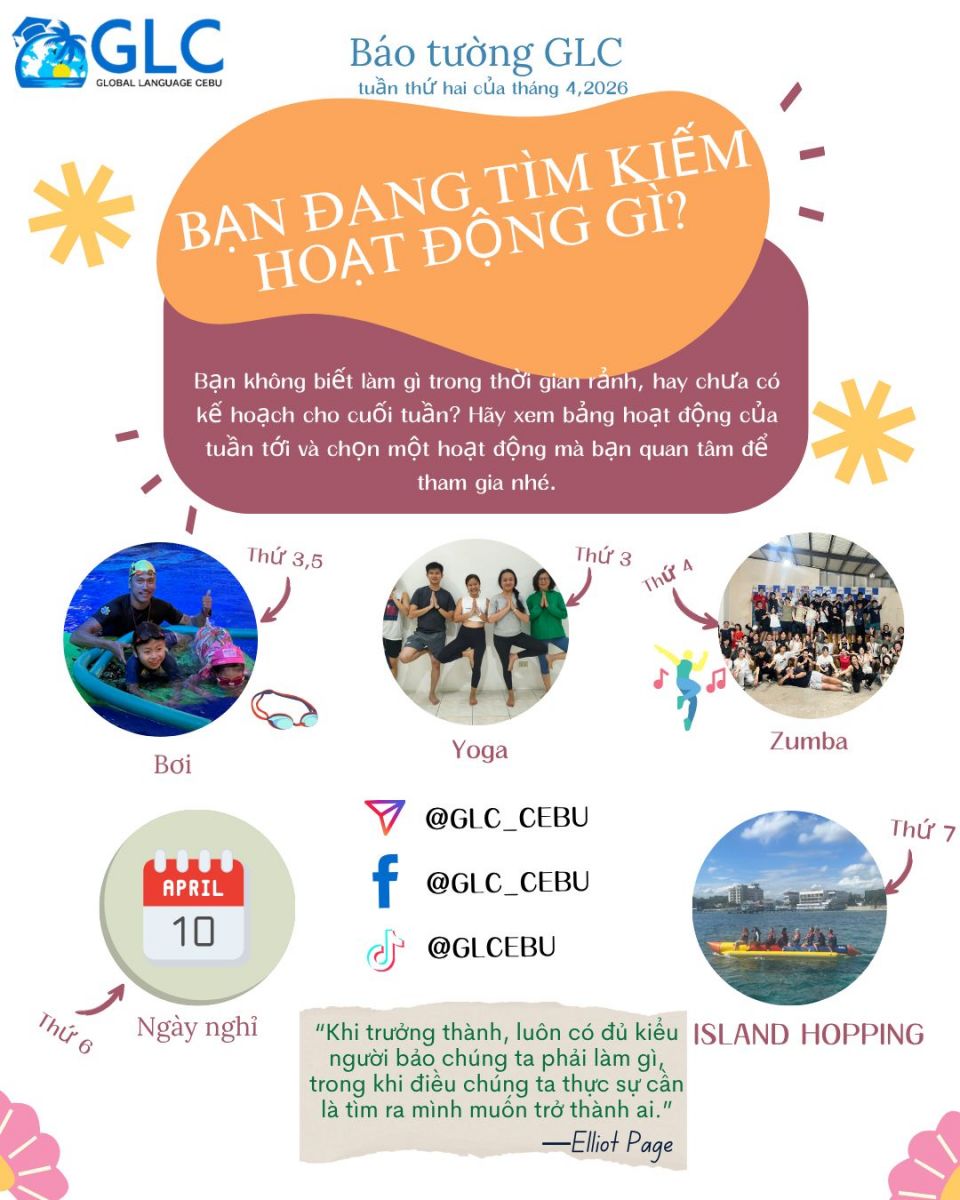 ban tin trường anh ngữ glc 5