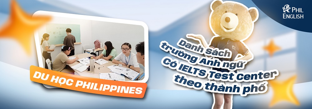 Du học Philippines: Học và thi IELTS ngay tại trường