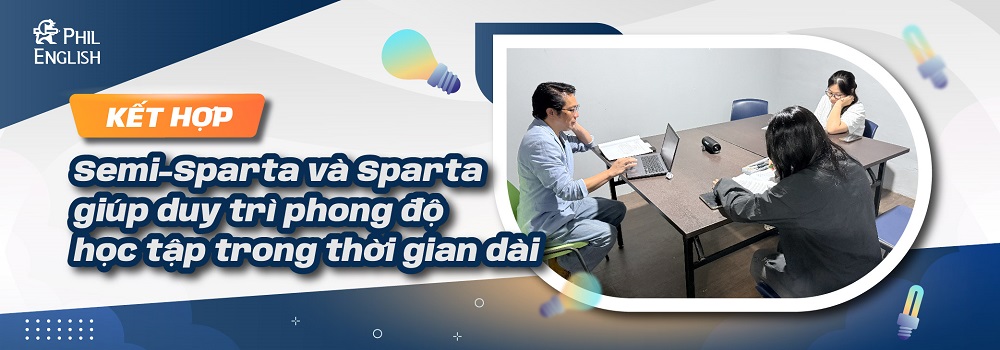 Bắt đầu với Semi-Sparta, sau đó là Sparta