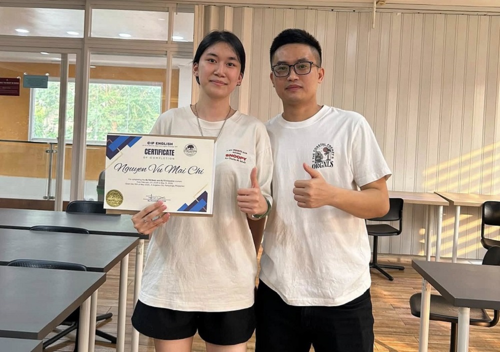 Feedback học viên Mai Chi sau 3 tháng học tại CIP Philippines