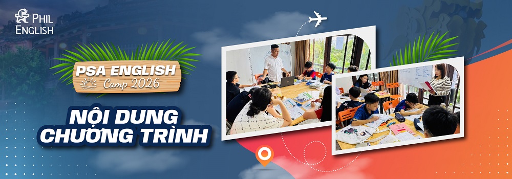 chương trình học trại hè tiếng Anh hội an