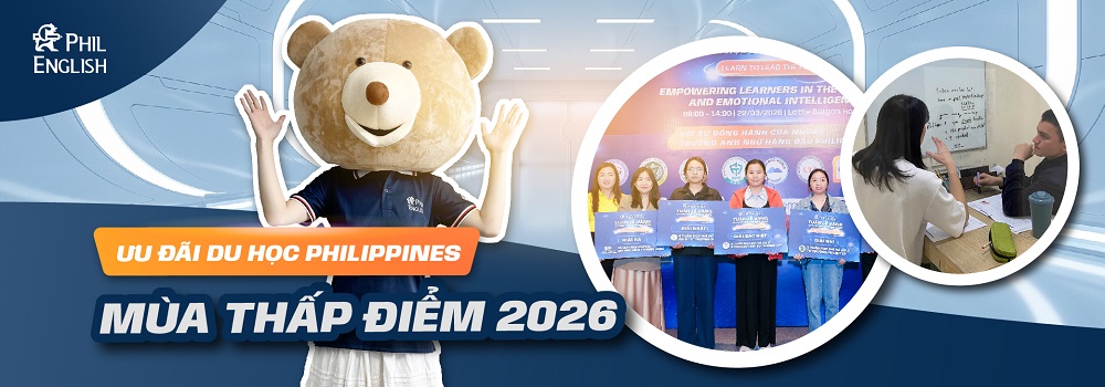 Ưu đãi du học Philippines mùa thấp điểm 2026