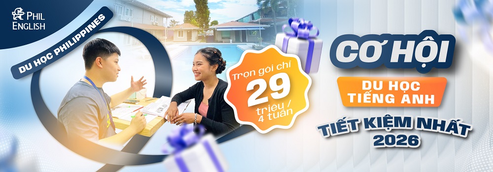 Du học Philippines trọn gói chỉ 29 triệu cho 4 tuần