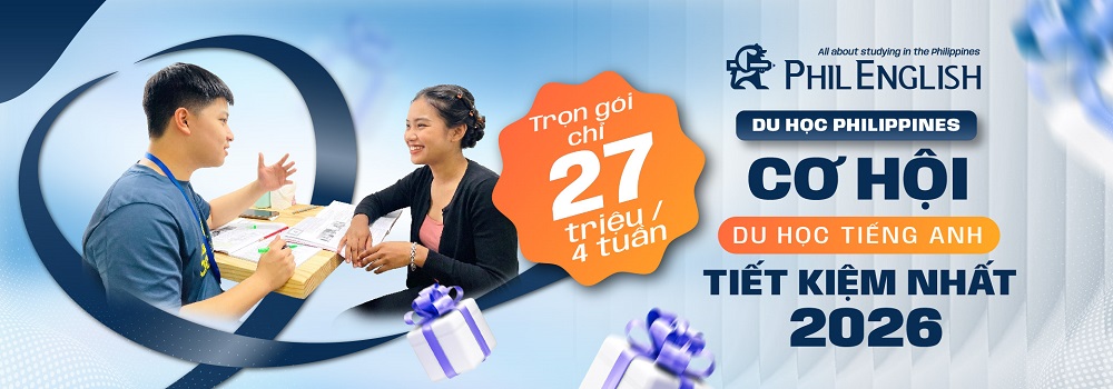 Du học Philippines trọn gói chỉ 27 triệu cho 4 tuần